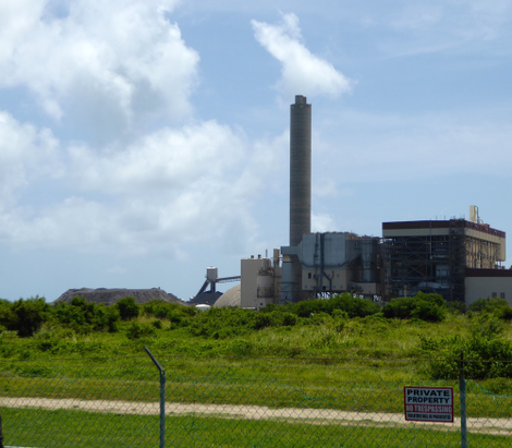 The Applied Energy Systems coal-fired plant in Guayama, Puerto Rico. Photo Courtesy of Hilda Lloréns